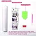 5D DIY Diamond Painting by Numbers Kits for Adult Kids, Full Drill Diamond Painting Dotz Dream Riverside Landscape Wall Decor Painting Stickers Arts Craft for Home