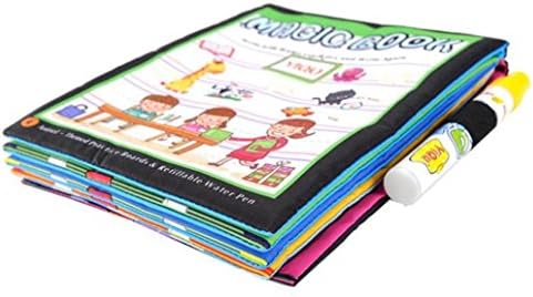 Wqueen Animal Pattern Water Canvas Magic Water Drawing Book Coloring Doodle Magic Pen Animals Painting