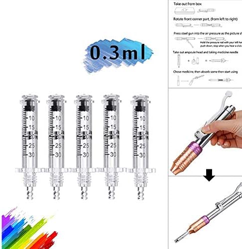 HJIS Portable Hyaluronic Injection Pen Lip Lifting Dermal Filler Pen For Lips Use Remove wrinkles Rejuvenation Black