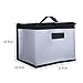 Holy Stone Lipo Battery Charging Bag Fire Proof and Explosion Proof Lipo Safe Bag for Charge and Storage, Fireproof Both Inside and Outside, Made from Environmentally-Friendly Material