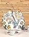 RAJRANG BRINGING RAJASTHAN TO YOU Tea Party Accessories - Boho Decorative Floral Pattern Cozies Cotton Teapot Cover - Yellow and Green - 14x11 Inches