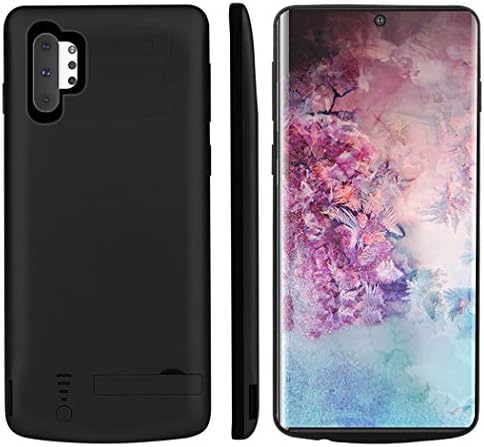 Leugel Battery Case [ 5000mAh] for Samsung Galaxy Note 10 Plus, Portable Power Source Rechargeable Battery Case,Ultra-Thin External Charger Case Portable Standby Power (Black)