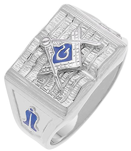 Polished 925 Sterling Silver Nugget Ring 'The Knight' For Men - Handmade In USA (Size 9)