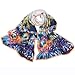 Salutto Women 100% Silk Scarves Monet Iris Garden Painted Scarf (7)