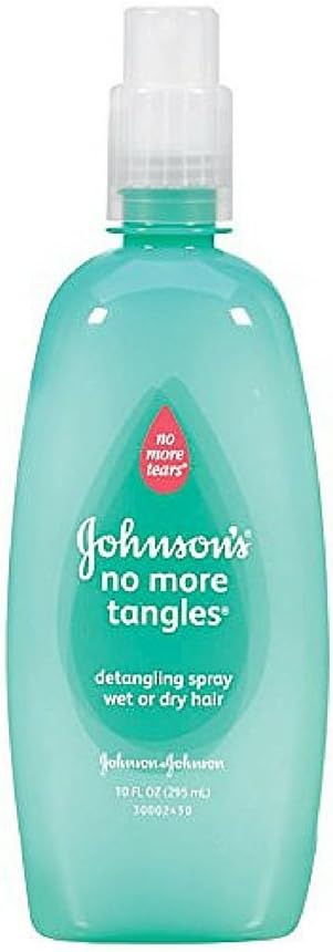 Johnsons & Johnson No More Tangles Spray Detangler, 10 Fl Oz (Pack of 3): Health & Personal Care