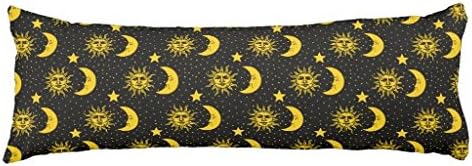 Sun Moon Stars Pattern Body Pillowcase
