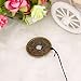 Jareally Wind Chimes, Great Sound Bronze Color Temple Bells Wind Chimes Windchimes (A-Tower)