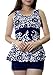 Women's Halter Shaping Body Two-Piece Swimsuit Plus Size Swimwear
