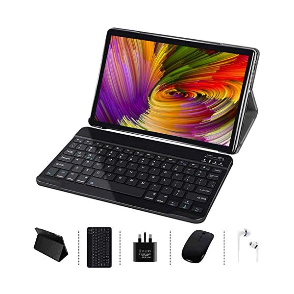 Tablets-10-Inch-Android-100-4GB-RAM-64GB-ROM-Tablet-with-Keyboard-PC-Deca-core-Processor-24GHz-HD-IPS-Touch-Screen-8000mAh-Battery-Bluetooth-GPS-WIFI-Type-C Tablets 10 Inch Android 10.0 4GB RAM 64GB ROM Tablet with Keyboard PC Deca-core Processor 2.4GHz HD IPS Touch Screen…