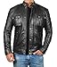 Blingsoul Mens Leather Coats - Men Leather Jackets Black | Super, 5XL