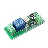MHCOZY WiFi Wireless Smart Switch Relay Module for Smart Home 5V 5V/12V,Ba applied to access control, turn on PC, garage door (5v)