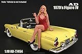 American Diorama 70s Style Figure - IV, 77454 - 1/18 Scale Accessory for Diecast Cars