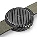 ArmorSuit Motorola Moto 360 (1st Gen) Screen Protector MilitaryShield + Black Carbon Fiber Skin Wrap Film Back Protector for Motorola Moto 360 (1st Gen)