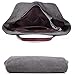 Sanxiner Women's Casual Canvas Tote Bags Shoulder Handbag Travel Bag (Gray)