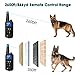 Slopehill Dog Training Collar, Waterproof Dog Shock Collar with 2600 Feet Remote, Rechargeable Electronic Dog Collar with Vibration Tone Shock Modes, Adjustable Collar Strap for Small Medium Large Dogthumb 3