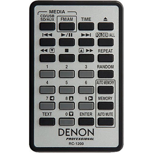 Denon DN-300Z CD/Media Player with Bluetooth/USB/SD/Aux and AM/FM Tuner