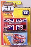 Matchbox 2013 60th Anniversary #04 Routemaster Bus Red Regular