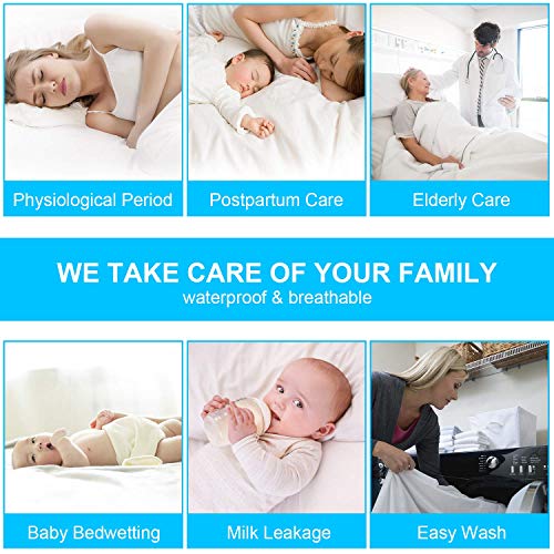 SHEEPPING Premium Bed Bug Mattress Encasement Full Size - Waterproof Zippered Encasement Mattress Protector - Breathable Noiseless and Hypoallergenic (Fits 10". H) - 54"x 75" - Thumbnail 5