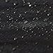 GEERTOP Ultralight Tent Footprint Waterproof Black Tent Tarp Ground Sheet Mat for Under Tent, Camping, Backpacking, Hiking, Picnic