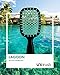 FHI Heat UNbrush Detangling Brush for Pain-Free Brushing on All Wet or Dry Hair Types — Durable DuoFlex Anti-Static Bristles, Lightweight Handle, Vented Hair Brush, Lagoon