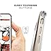 iPhone 7 Plus Case, Ghostek Cloak 2 Series for Apple iPhone 7 Plus Slim Protective Armor Case Cover(Silver)