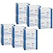 ForPro Embossed Foil Sheets 500S, Pop-Up Dispenser, 5 W x 10.75 L Inches, 6000-Count (Pack of 12, 500 Foil Sheets)