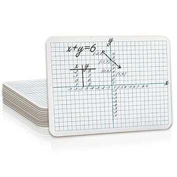 Math coordinate geometry xy axis board white with marker,size 27x27 cm
