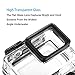 FINEST+ Waterproof Housing Shell for GoPro HERO7/2018/6/5 Black Diving Protective Housing Case 45m with Red Filter, Bracket Accessories for Go Pro Hero7/2018/6/5 Action Camera