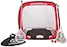 Warrior Mini Lacrosse Target Pop-Up Set with Travel Bag, Orange, One Size