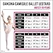 Dancina Leotard Camisole Adjustable Strap Ballet Gymnastic Front Lined Ages 2-10
