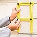 LIVEHITOP Angleizer Template Tool - Measures All Forms And Angles, General Multi Angle Measuring Ruler for Handymen Builders Craftsmen