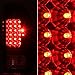 AKKON - Fits 2008-2016 Ford F250/350/450/550 Superduty Pickup Black Smoked LED Tail Light+Smoked LED 3RD Brake Light Lamp Combo