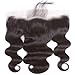 Body Wave 4x4 Lace Front Wigs Human Hair Pre Plucked Brazilian Virgin Hair HD Transparent Closure Wigs for Black Women Natural Color 150% Density (8 Inch, lace frontal)