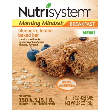NutrisystemPeanut butter Oat Bars 5 bars
