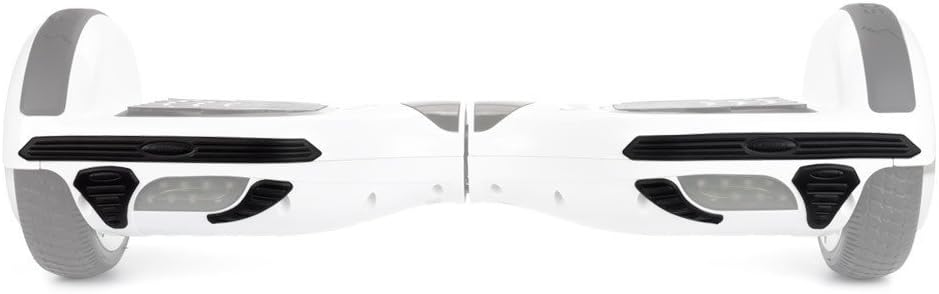 Scoovy Black Front and Back Bumper for Hoverboard / 2 Wheel Self Balancing Scooter - One Set Protective Bumpers