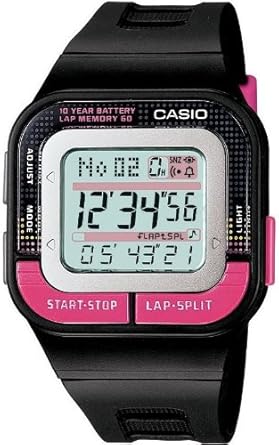 CASIO SDB1001BEF - Reloj de Mujer de Cuarzo, Correa de Resina Color Negro