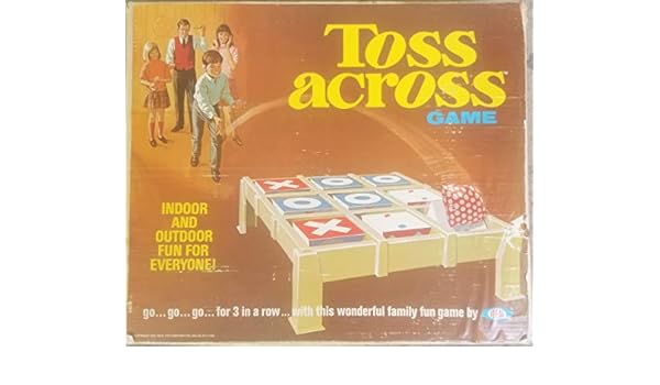 Amazon Com Ideal Vintage 1969 Toss Across Toys Games