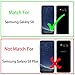 MASCHERI ZY9189 Galaxy S8 Case, Carbon Fiber Design, Shock Absorption Protective Dual Layer Military, Grade Defender Hybrid Case Cover - Black