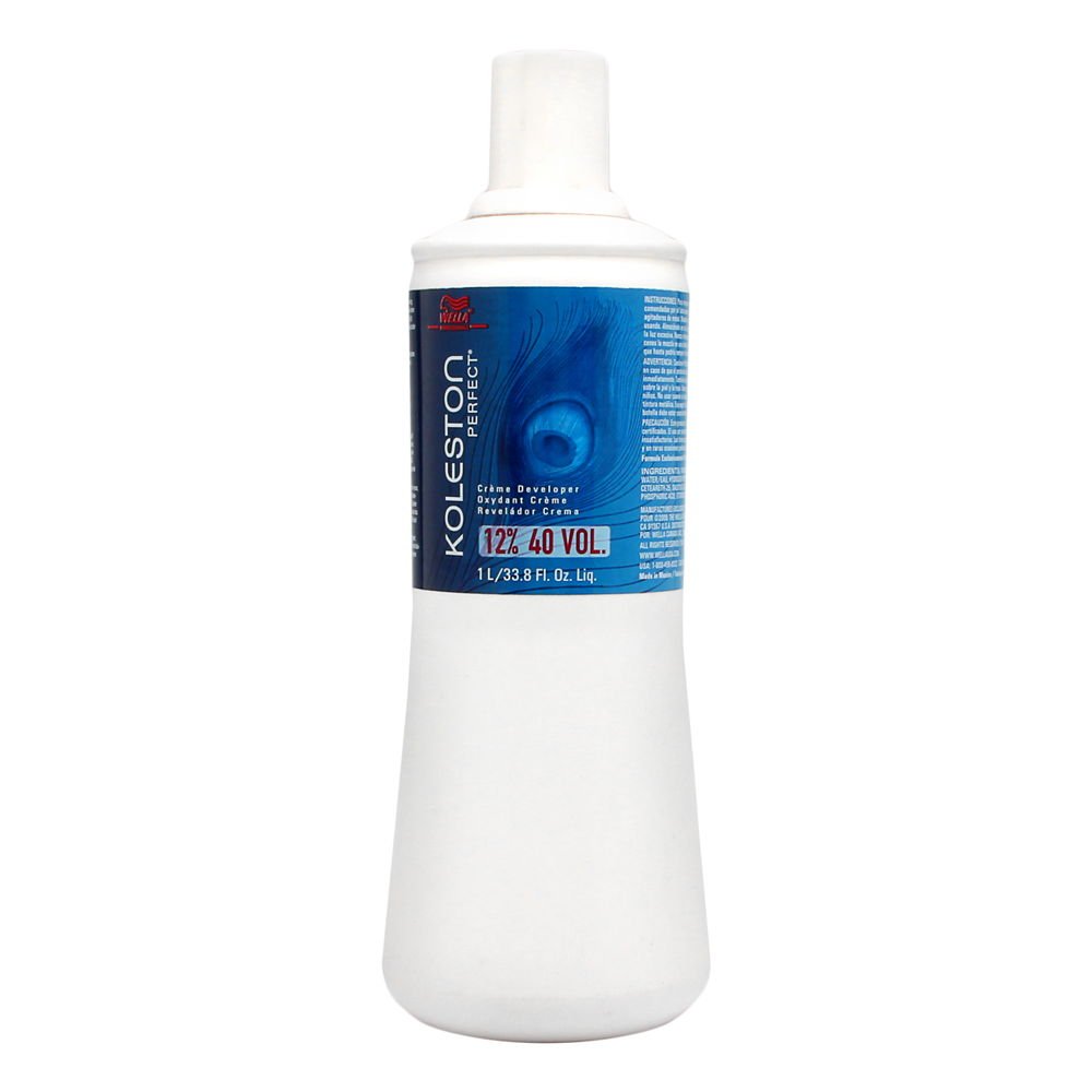 Wella Koleston Perfect Creme Developer 40 Vol 12% 33.8 Oz (1 Liter), 33.8 Oz
