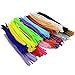 Pistha 400Pcs Pipe Cleaners Chenille Stem 6mm x 12 inch Reusable Craft Bendable Twistable Children Puzzle Kindergarten Handmade DIY Art Supplies Home Decor Assorted Colors Assorted Colors