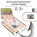 Nobsound NS-20G 200W Mini Bluetooth 5.0 Power Amplifier 2.0 Channel Wireless Receiver Hi-Fi DSP Stereo Headphone Audio Amp LED Display (Gold)thumb 4