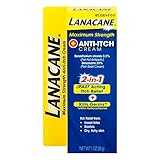 Lanacane Anti-Itch Cream Maximum Strength - 1 Oz, Pack of 3