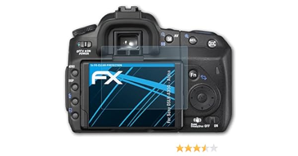 atFoliX FX-Clear, Sony DSLR-A350 Alpha Sony DSLR-A350 Alpha 1pieza ...