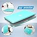 IBENZER MacBook Pro 13 Inch case A1278 Release 2012-2008, Plastic Hard Shell Case with Keyboard Cover for Apple Old Version Mac Pro 13 with CD-ROM, Aqua, P13TBL +1