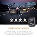 TOGUARD Uber Dual Dash Cam Infrared Night Vision Car Driving Recorder FHD Dual 1920x1080P Front and Cabin Dash Camera 2