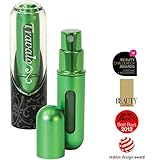 Travalo Excel Refillable Fragrance Atomizer, Green