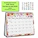 CRANBURY Small Desk Calendar 2024 - (Floral, 8x6