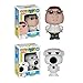 Funko Pop! Animation: Family Guy Collector Bundle with Peter #31 and Brian #32 (2 Items)