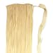 Human Hair Ponytail Extension Wrap 20” 100% Real Remy Premium Grade AAAAA 80 Grams Long Straight Human Hair Silky Soft by Knockout Hair (#613 Light Blonde)