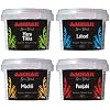 Aagrah Indian Spice Blends Gemengde Selectie (Pack van 4X 50g potten) – Authentieke Restaurant Recept Marinade